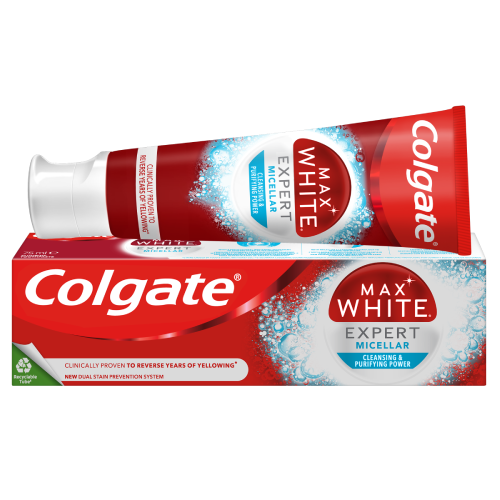 Zubní Pasta Colgate Max White Expert Shine Glossy Mint 75